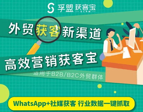 获客宝whatsapp,轻松拓展全球潜在客户市场