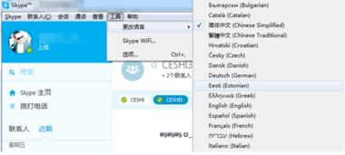 电脑skype改中文,跨越时空的沟通桥梁