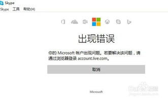 登录不了skype,揭秘无法登录的常见原因及解决方案