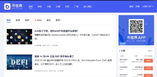 加密货币app行情网站,深度解析热门行情APP功能与优势